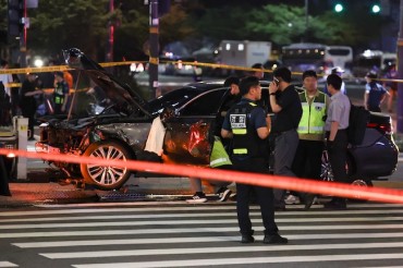 Driver in Deadly Central Seoul Car Crash to Face 1st Questioning at Hospital