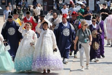 Foreign Tourist Arrivals in Korea Reach 96 Pct of Pre-pandemic Levels in June