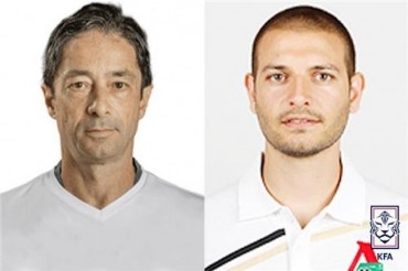 2 Portuguese Coaches Named to S. Korean Nat’l Football Team Staff