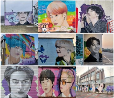 BTS Murals Transform South Korean City into K-Pop Pilgrimage Site