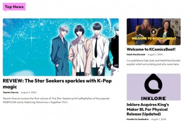 New Website Dedicated to Korean Comics and Webtoons Launches in North America