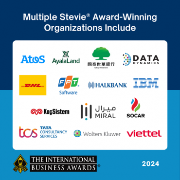 Stevie® Awards Announce Winners in The 21st Annual International Business Awards® from Across the Globe