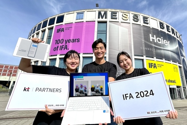 KT to Showcase AI Innovations with Partners at IFA 2024 in Berlin