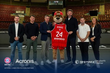 Acronis Announces First Ever #TeamUp Partnership in Germany with FC Bayern Basketball, Backed by TD SYNNEX