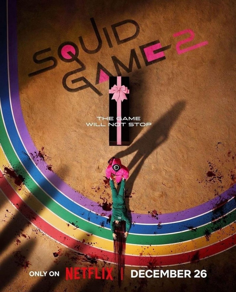 Squid Game’ Season 2 Poster Unveiled: Rainbow Track and Cryptic Message