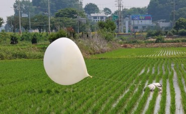 N. Korea Sending Balloons into S. Korea for 2nd Consecutive Day: JCS