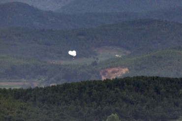 N. Korea Launches over 260 Trash Balloons since Thursday Night: JCS