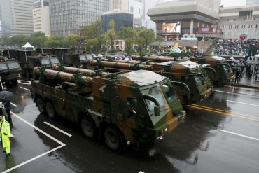 S. Korea Marks Armed Forces Day with Ceremony Featuring Key Weapons