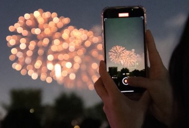 Massive Crowds Flock to Han River for Seoul Fireworks Festival