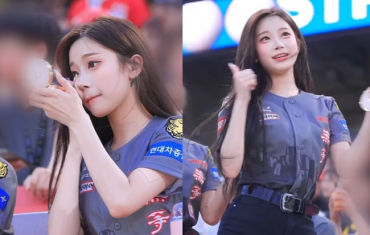 Korean Baseball Cheerleader Who Sparked Viral ‘Pikki Pikki’ Dance Draws Interest from Taiwan