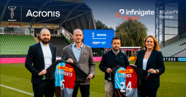 Acronis and Infinigate Cloud UK Announce #TeamUp Partnership with Harlequins Rugby Club