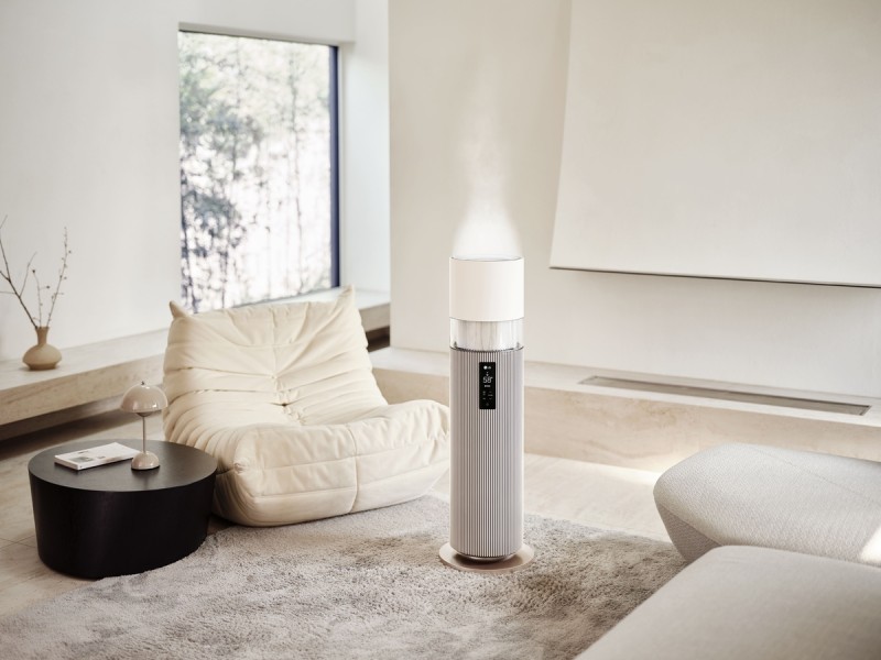 LG Unveils Premium Water Purifying Humidifier with Larger Tank