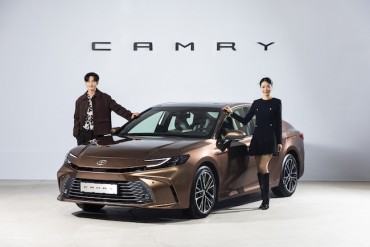 Toyota Launches 2025 Camry Hybrid in Korea with Enhanced Features, Premium Design