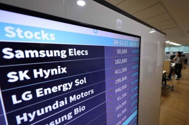 Samsung Shares Continue Slide as Foreign Investors Lead Selloff