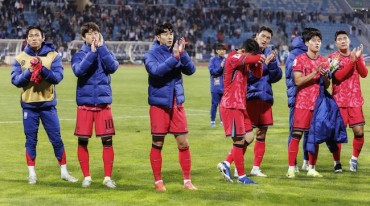 S. Korean Lead Cut to 3 Pts in World Cup Qualification Group past Halfway Point