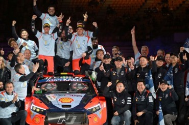 Hyundai Makes History with First Driver and Co-Driver Titles at World Rally Championship