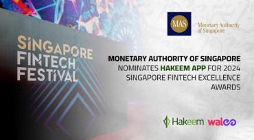 Monetary Authority of Singapore Nominates Hakeem App for 2024 Singapore Fintech Excellence Awards