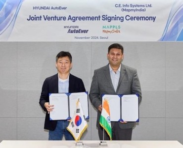 Hyundai AutoEver, MapmyIndia Establish Navigation Map Joint Venture in Indonesia