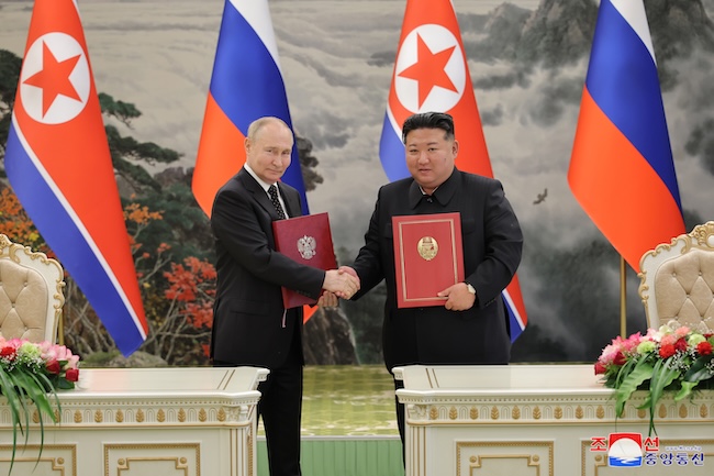 N. Korea-Russia Defense Treaty Goes into Effect Dec. 4: State Media