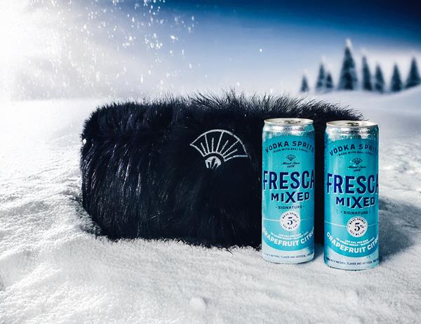 FRESCA™ Mixed Helps Fans Keep Drinks Cool and Hands Warm with Après Ski’s Hottest New Accessory—the FRESCA™ Mixed Muff Designed by Christian Cowan