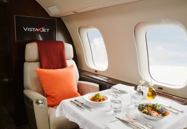 VistaJet Introduces 20 Culinary Gems in the Sky