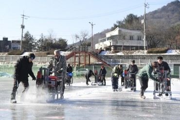 Bitter Cold Snap a Boon for South Korean Ice Fishing Festival