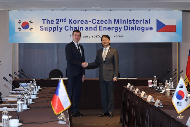 South Korea and Czech Republic Strengthen Bilateral Energy and Trade Cooperation