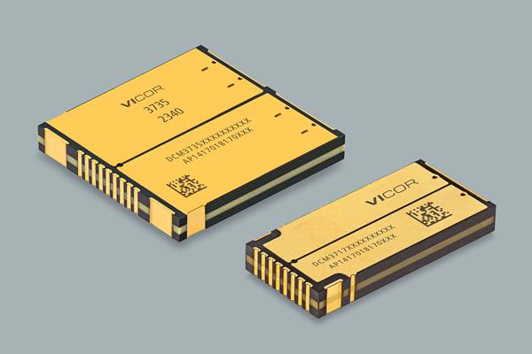 Vicor DCM3717 and DCM3735, non-isolated regulated 48V-12V converters ease the migration to 48V power delivery. (Download high res image: https://vicorpower.box.com/s/zrqimc15c4ij4jxzddbt9tp53jtuuon5)