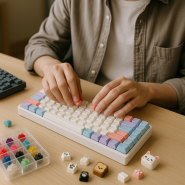 In South Korea, Young Professionals Find Joy — and Identity — in Mechanical Keyboards