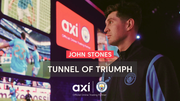 Axi launches ‘Tunnel of Triumph’ campaign with Manchester City star, John Stones