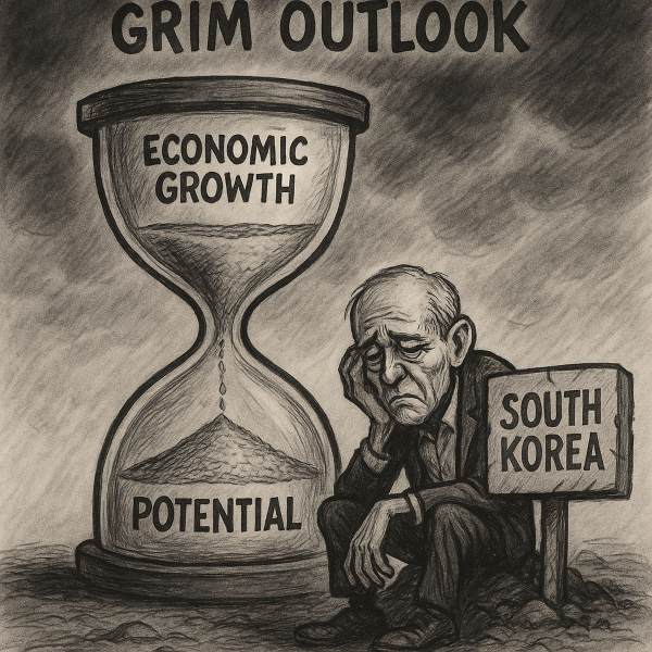 South Korea Faces Economic “Zero Hour” as Growth Potential Nears Collapse