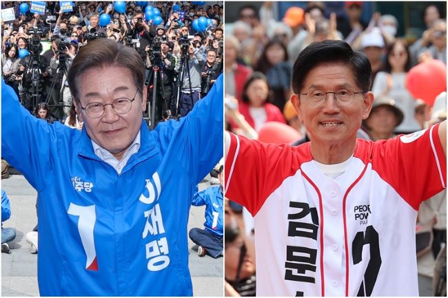 Lee, Kim Make Final Sprint To Election Day