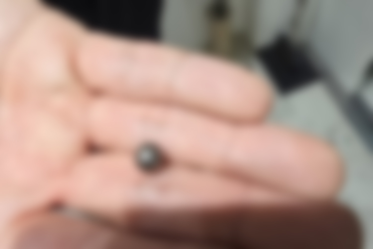 Bullet used in the Incheon homemade firearm murder case (Photo courtesy of Incheon Metropolitan Police Agency)