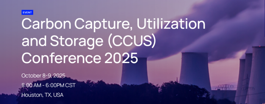 Now in its third year, Wood Mackenzie's Carbon Capture, Utilization and Storage Conference 2025 will bring together expert analysts and industry leaders in Houston, October 8-9. (Image from Wood Mackenzie's webpage)