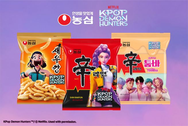 Nongshim Taps Into Netflix Hit ‘KPop Demon Hunters’ With Global Snack Rollout