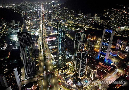 A view of San Pedro Garza García in the Monterrey metropolitan area, Mexico (Image source: AFP/Yonhap News, file photo)