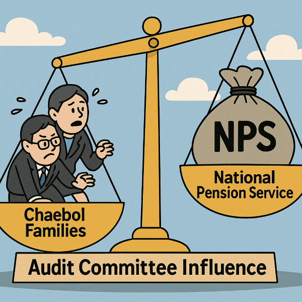 From Boardrooms to Ballots: Pension Fund Poised to Eclipse Chaebol Families in Audit Votes (Image supported by ChatGPT)