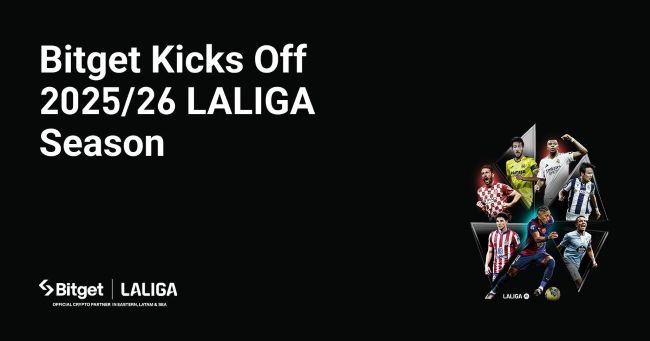 Bitget Kicks Off the New 2025/26 LALIGA Season with “Back in Play, Bitget Way