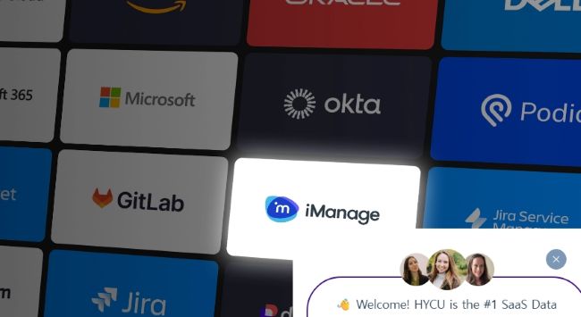 HYCU® R-Cloud™ for iManage Cloud Now Generally Available