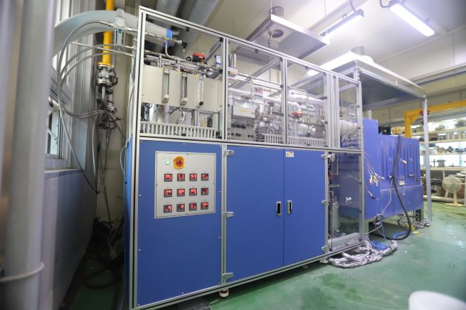 20kW-class fuel electrode-supported solid oxide electrolysis system (Photo courtesy of the Korea Institute of Machinery and Materials)