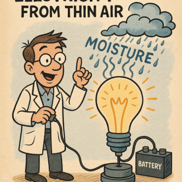 New Moisture-Harvesting Technology Brings Commercial Power Applications Closer