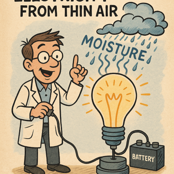 New Moisture-Harvesting Technology Brings Commercial Power Applications Closer