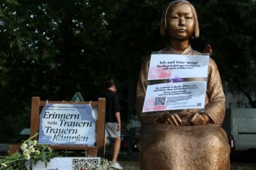 Berlin Activists Seek Court Order to Block Removal of Comfort Woman Statue