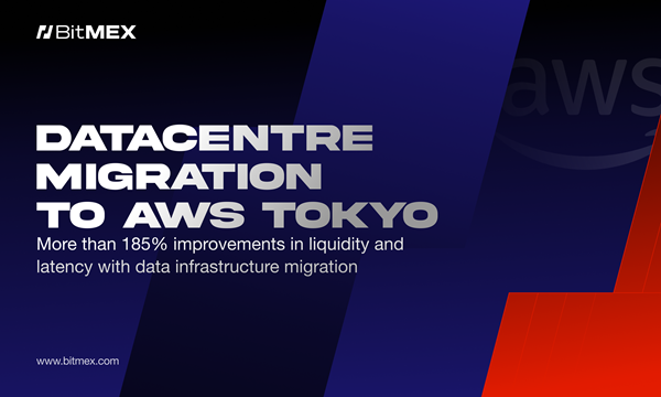 Over 185% Liquidity Improvements on BitMEX Derivatives Contracts Following Strategic AWS Tokyo Migration