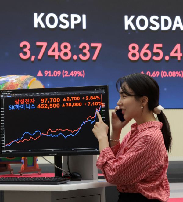 KOSPI Breaks 3,700 Barrier for First Time on Trade Deal Hopes