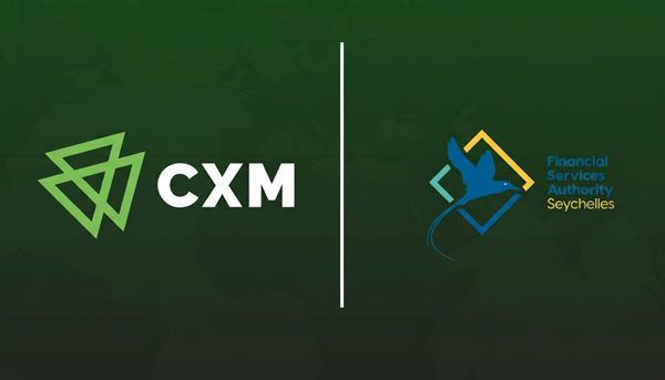 CXM Group, a leading global FX and CFD broker, is pleased to announce that it has been granted a Securities Dealer license (License No. SD231) by the Seychelles Financial Services Authority (FSA).