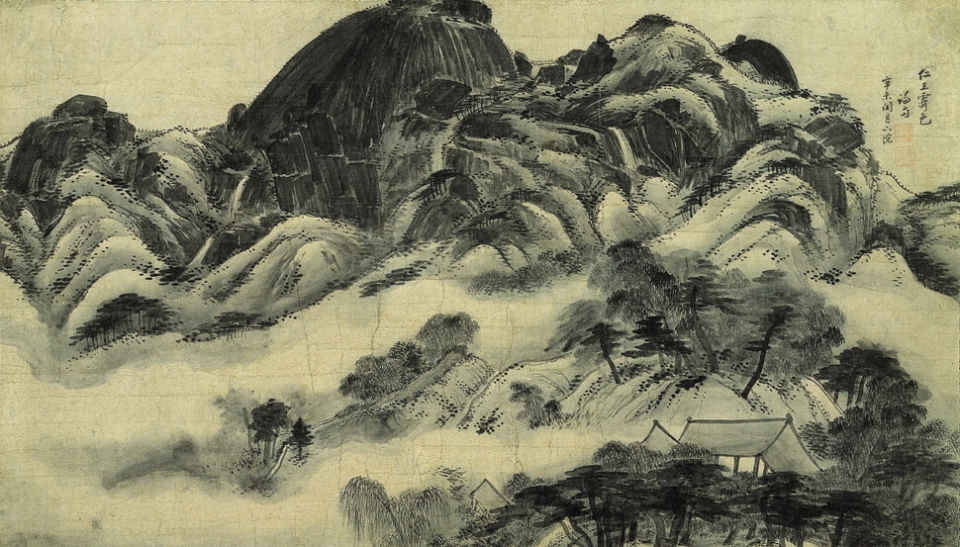 “Inwang Jesaekdo,” designated as National Treasure No. 216 and painted by the great Joseon-era artist Jeong Seon, is regarded as the pinnacle of true-view landscape painting. The work captures the moment when mist rises after rainfall, showcasing the restrained elegance characteristic of Joseon-period artistic style. (National Museum of Korea)