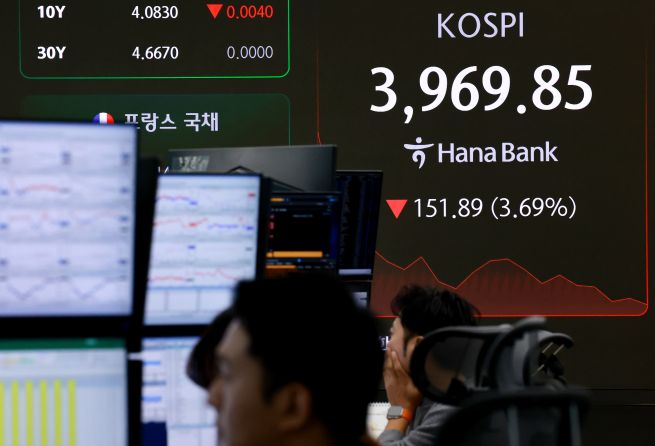 Short Bets Spike to Two-Year Peak as Seoul Stocks Plunge on AI Concerns