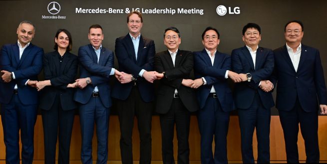 LG Deepens Partnership With Mercedes-Benz on EV and Smart Car Components