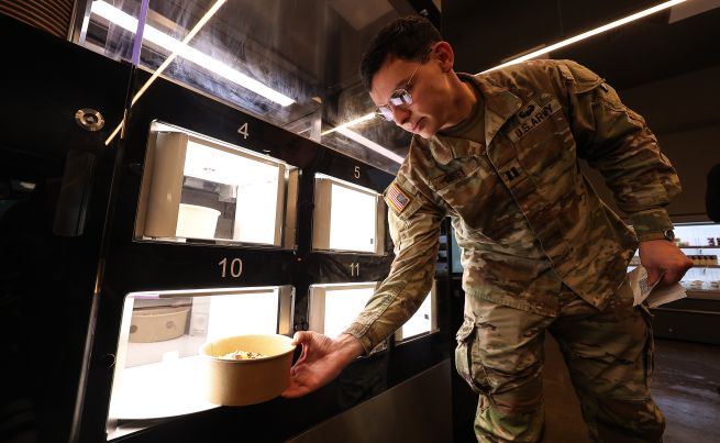 U.S. Forces Korea Tests Fully Automated Kitchen at Camp Walker